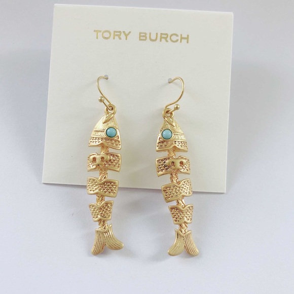 Tory Burch Fish Earrings - Picture 2 of 3